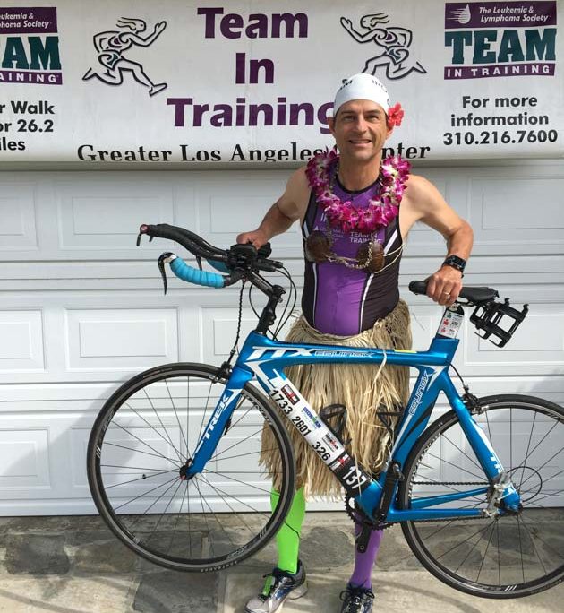 Chris Trent will represent the Leukemia & Lymphoma Society at the Ironman World Championships in Kona.